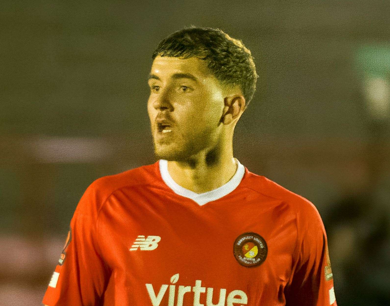 Tommy Fogarty - on loan at Ebbsfleet from Birmingham City. Picture: Ed Miller/EUFC