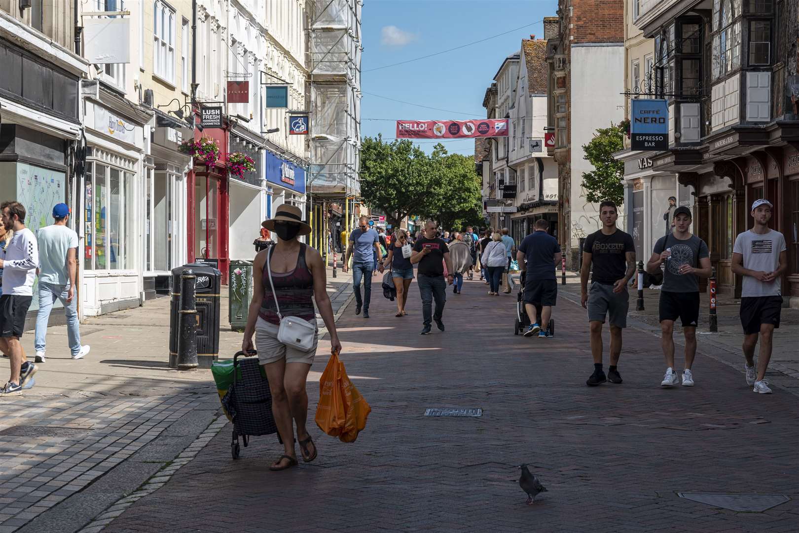 Canterbury city centre. Picture: Jo Court