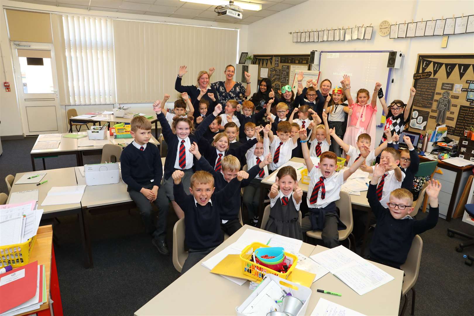 Almond Classroom newly refurbished look after St Katherine's School in Snodland was flooded in June. Picture: Andy Jones (19611887)