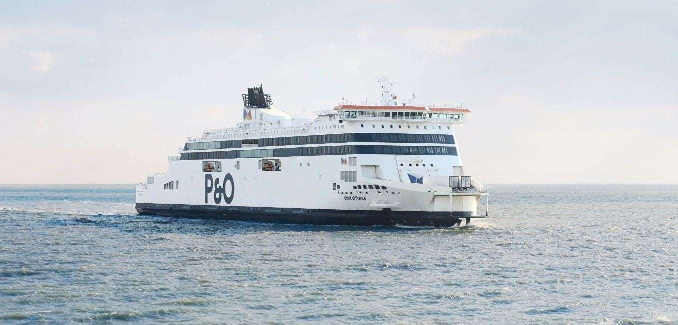 The P&O Ferries service runs 23 times a day with a sailing duration of 1 hour 30 minutes.