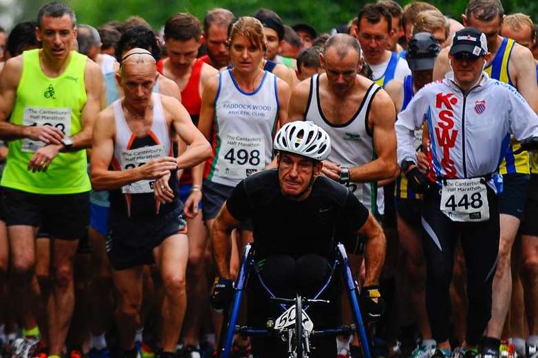 Entrants prepare for the start of this year's race Picture: Alan Langley