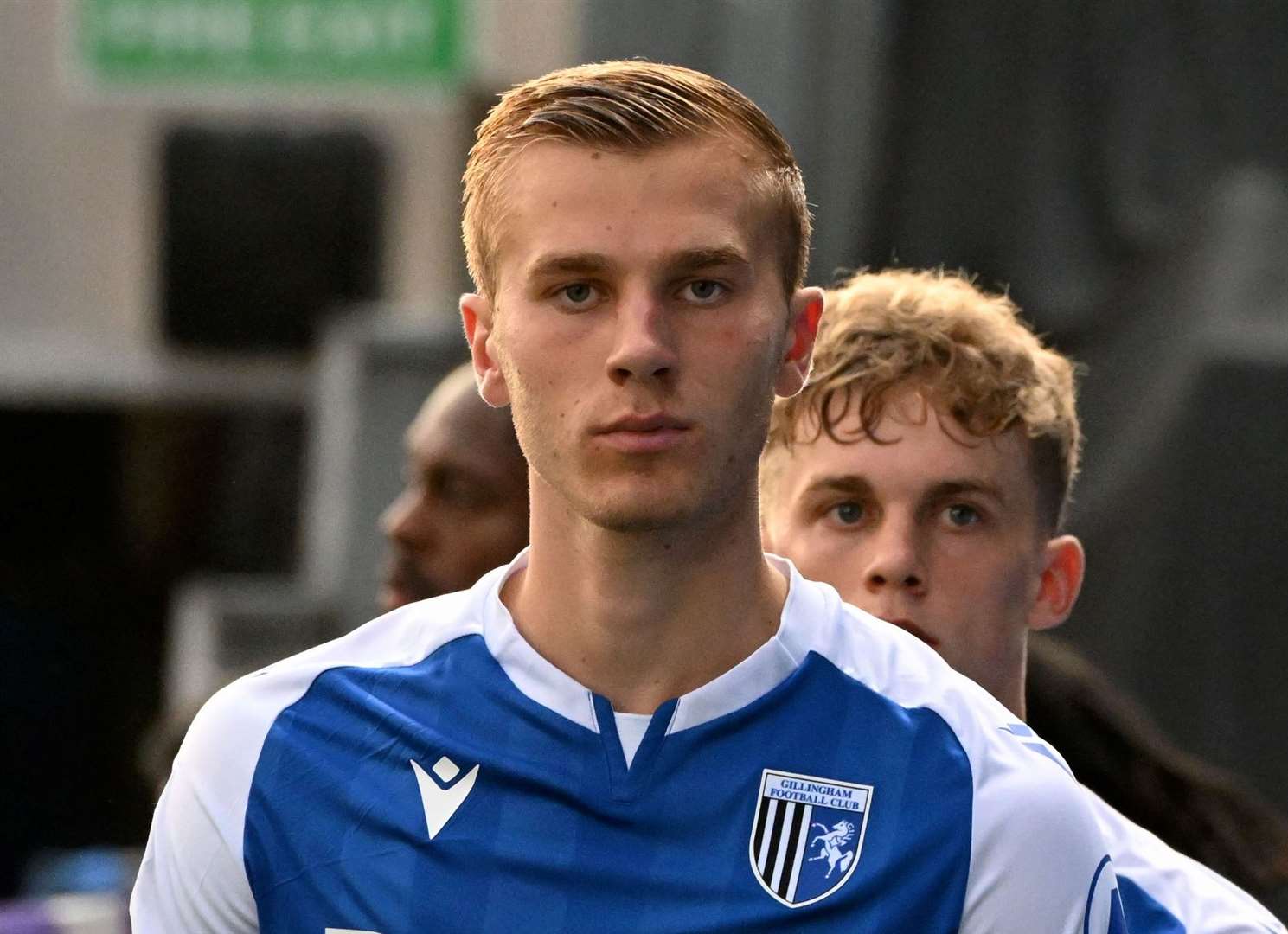 Alex Giles looks set to play for a young Gillingham team in the Kent Senior Cup Picture: Barry Goodwin