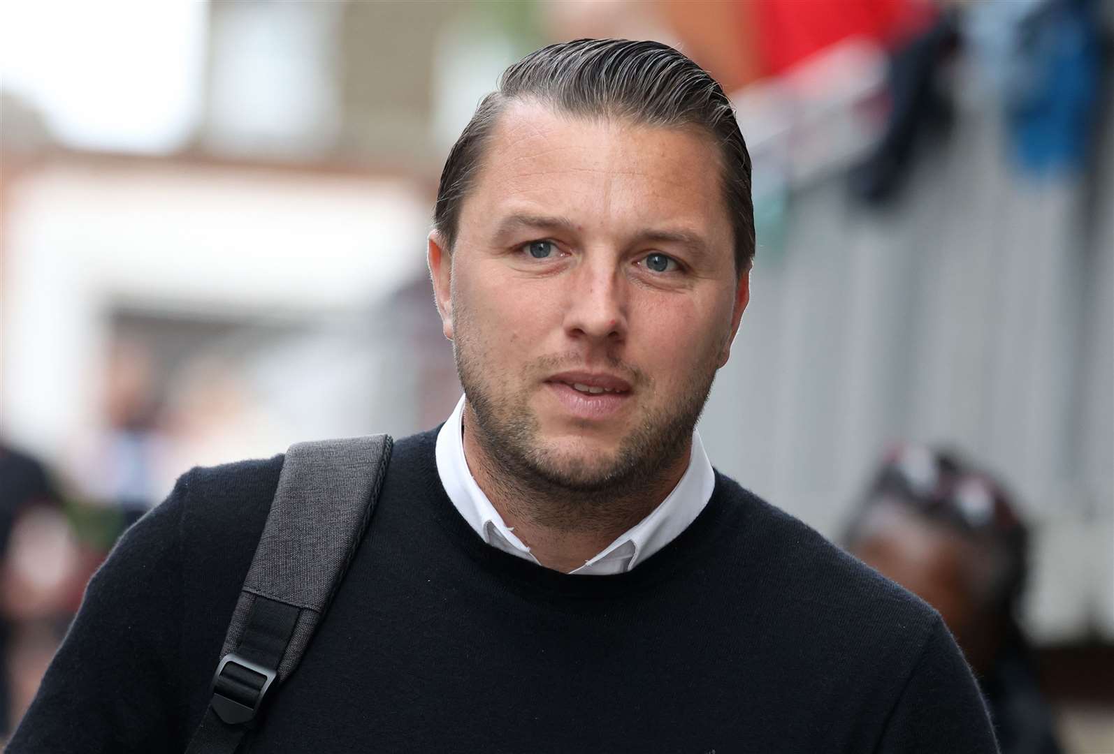 Gillingham manager Mark Bonner gets to work with the players for the first time Picture: Ben Phillips