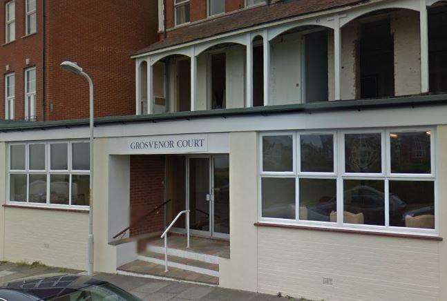 A woman died at Grosvenor Court care home in Margate. Picture: Google street views (6837853)