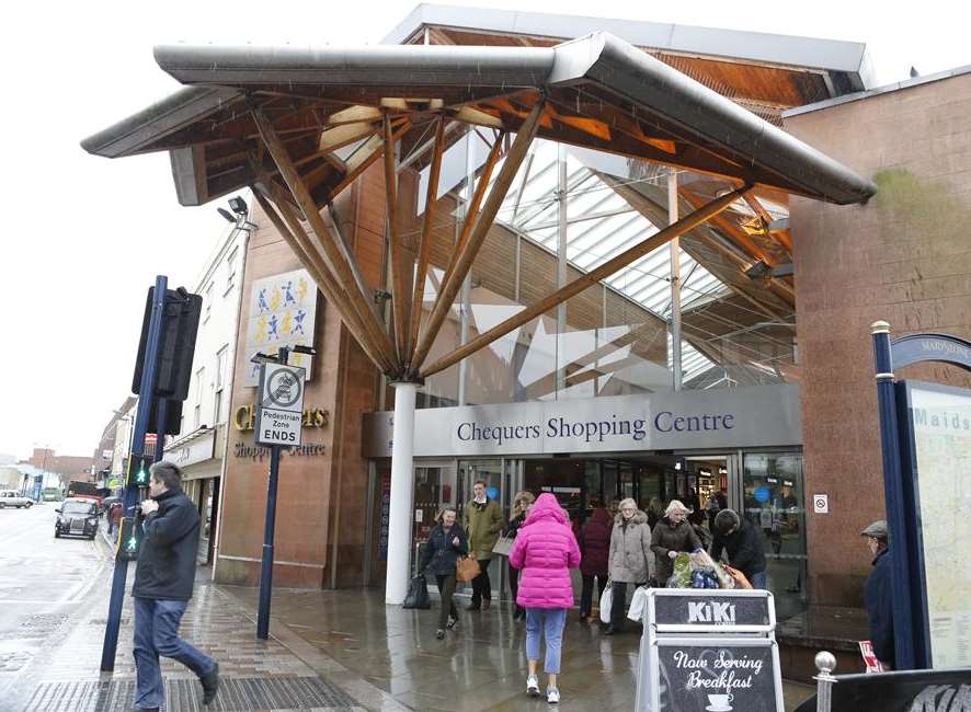 The Mall Chequers shopping centre in Maidstone