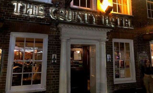 The building dates back to 1710 but this didn’t become a pub for another 180 years. Today the County Hotel, which opened on Ashford High Street in 1926, is part of the mighty Wetherspoon chain.