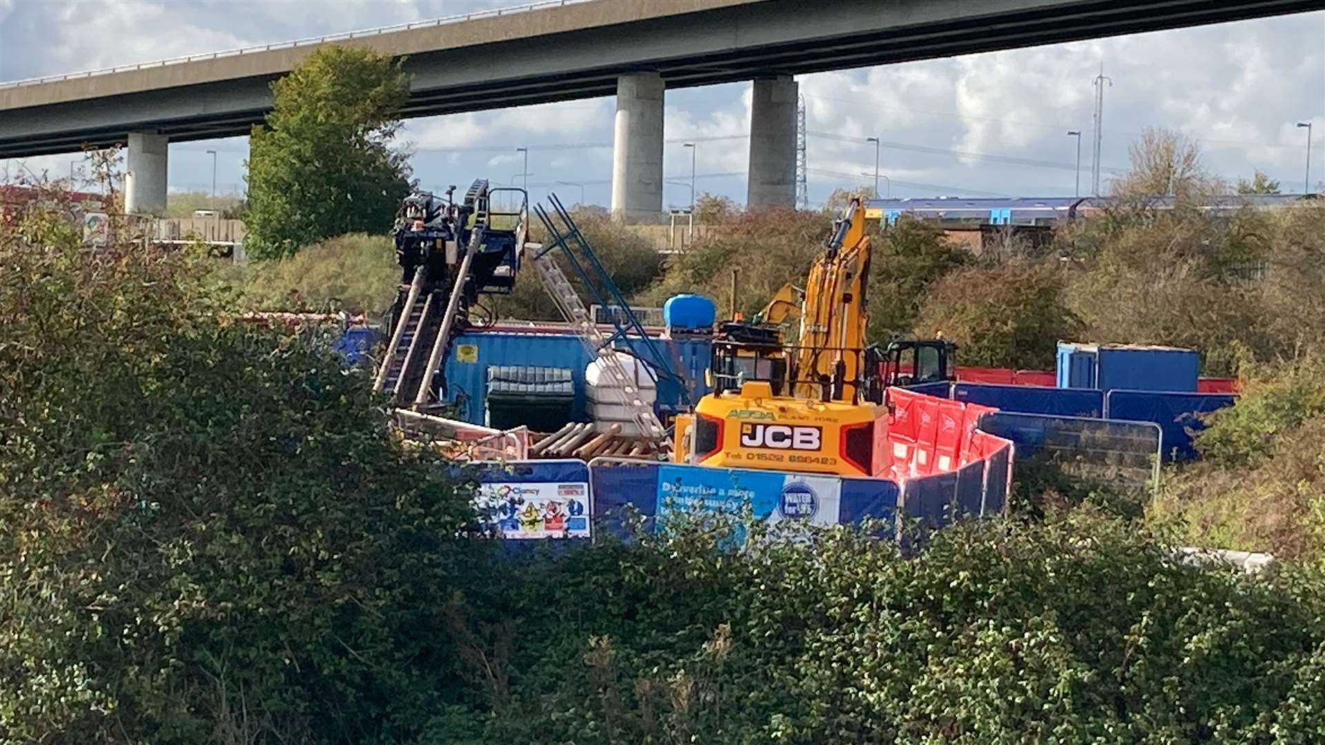 The pipes will serve the Isle of Sheppey and help prevent last summer's heatwave problems. Picture: John Nurden