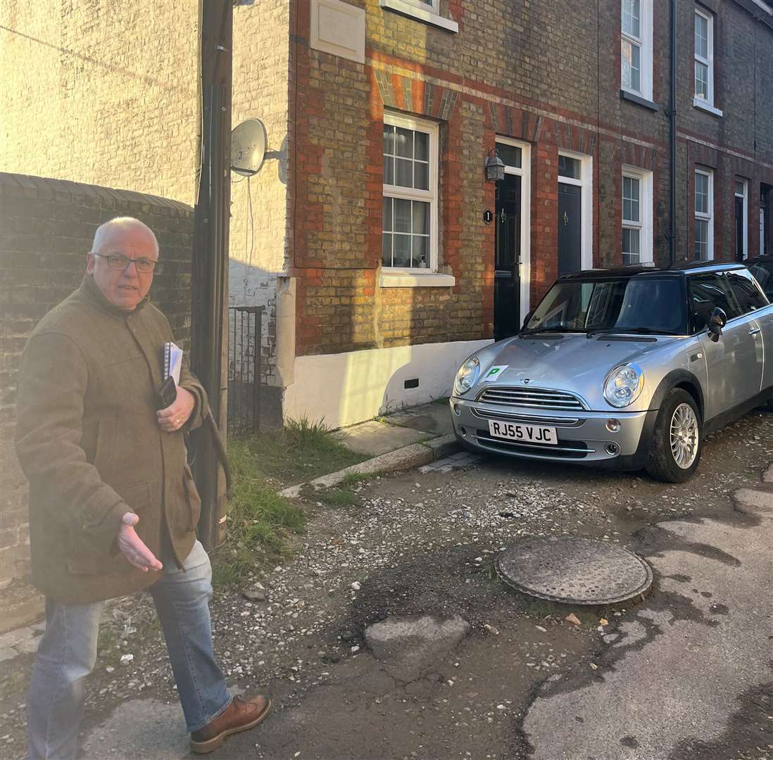 Pensioner Richard said revoking his permit proved impossible for parking