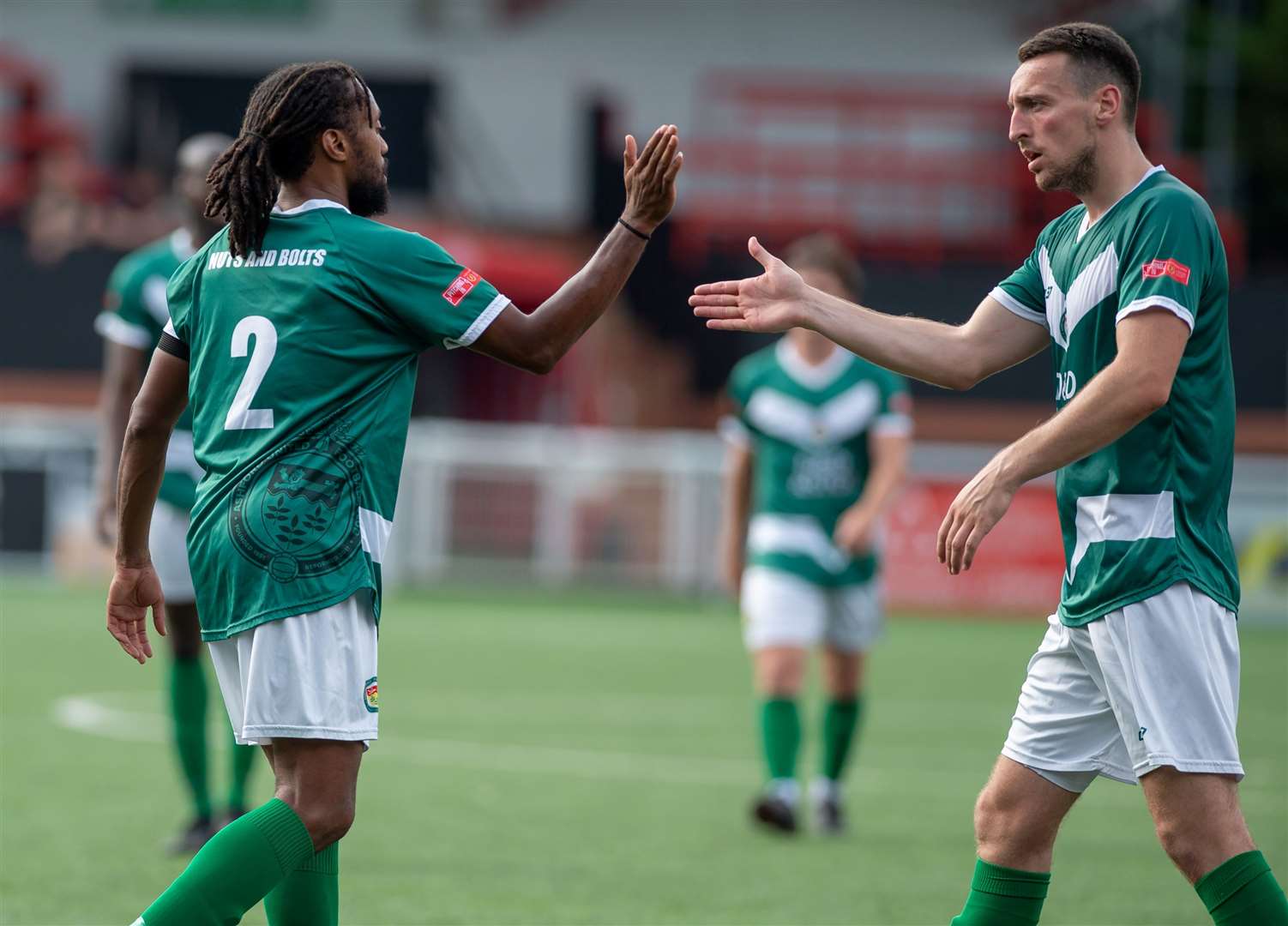 Ashford United have been playing home matches at Chatham’s Maidstone Road ground. Picture: Ian Scammell