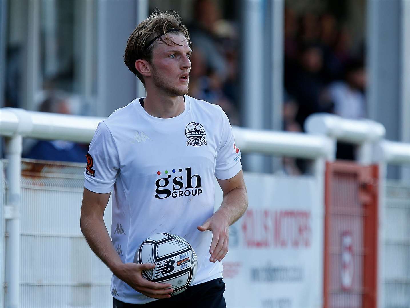 Defender Danny Collinge has left Dover for Barnet. Picture: Andy Jones