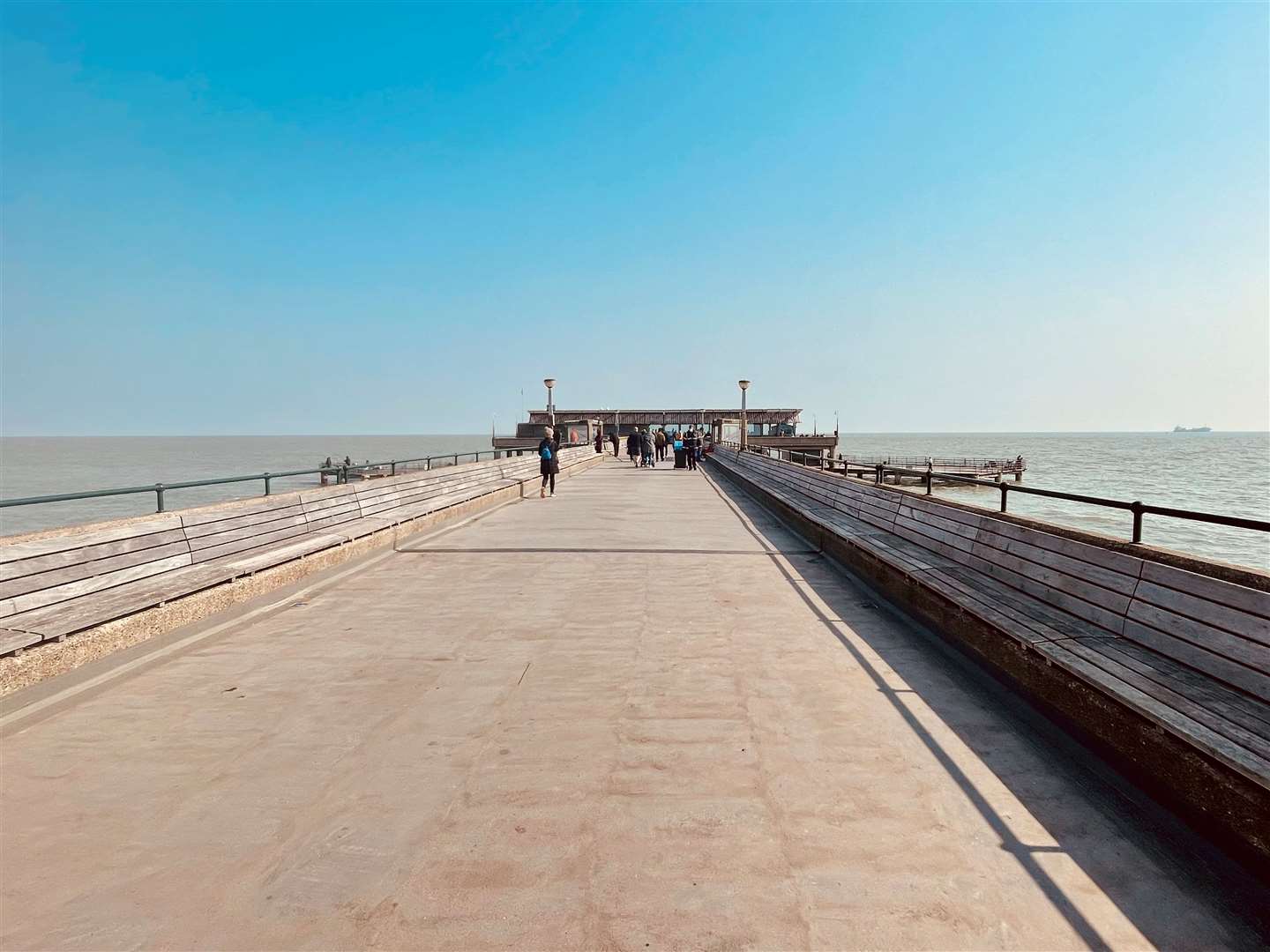 Deal Pier Kitchen is located at the end of the town’s pier