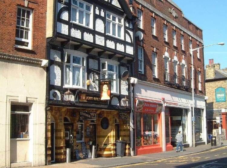 The Sir John Falstaff in Dover, which has since been renamed Les Fleurs. Picture: Paul Skelton / dover-kent.com