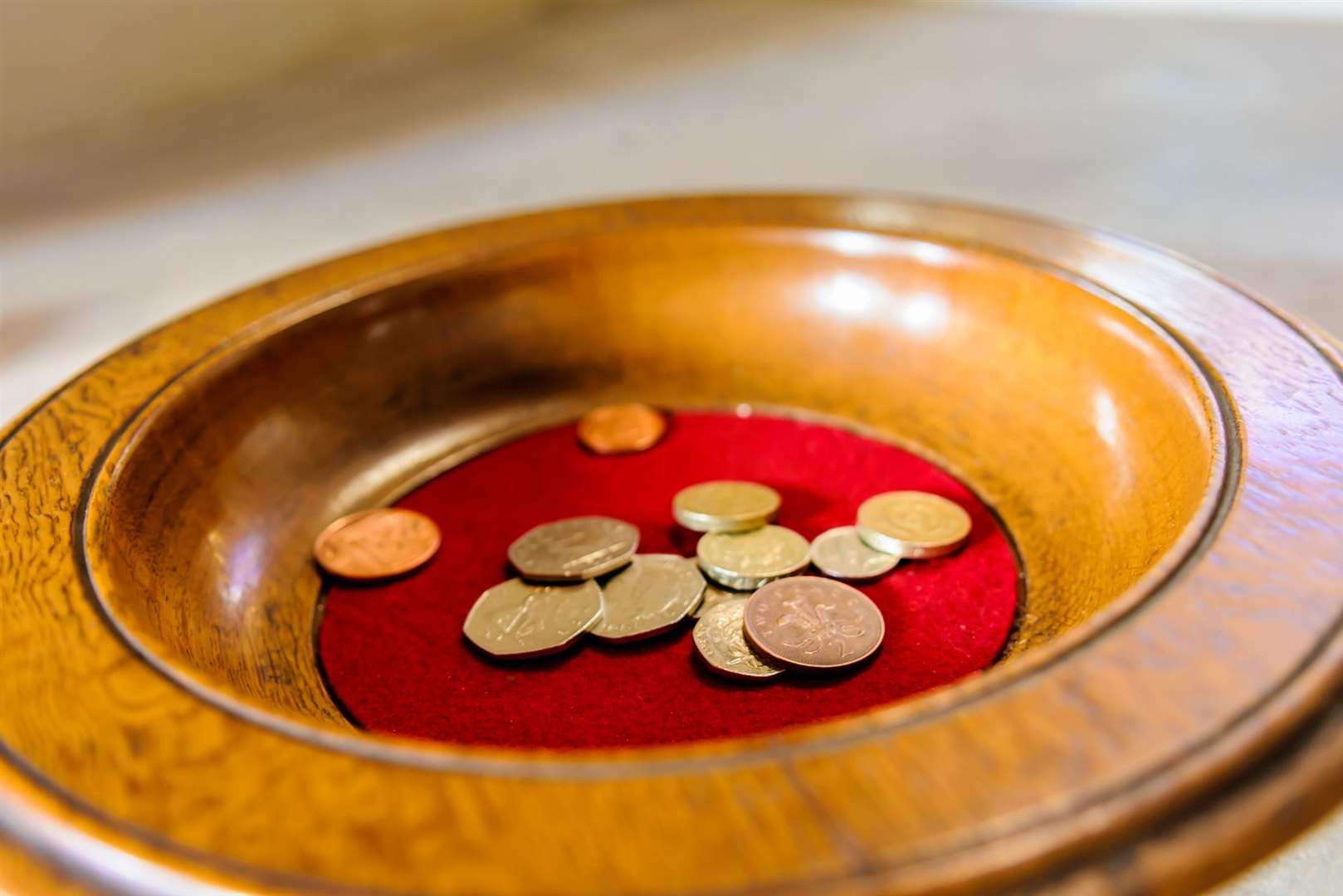 With less cash in circulation rural churches, says a study, face a struggle to raise funds. Image: iStock.