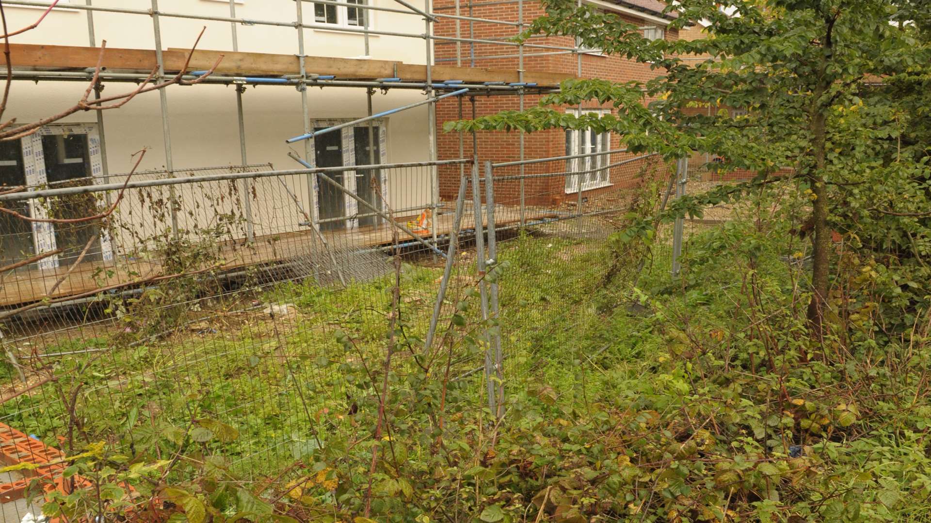 Lomas Road in Murston where Alfred Ripley's body was found. Picture: Steve Crispe