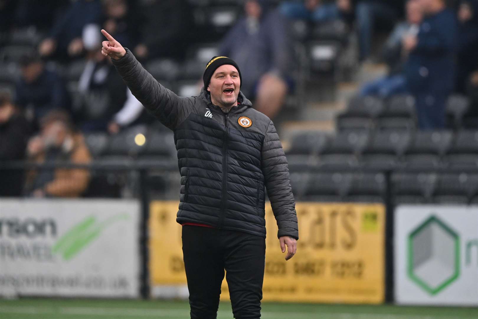 Danny Kedwell played for Chatham after a spell as manager of Cray Wanderers. Picture: Keith Gillard