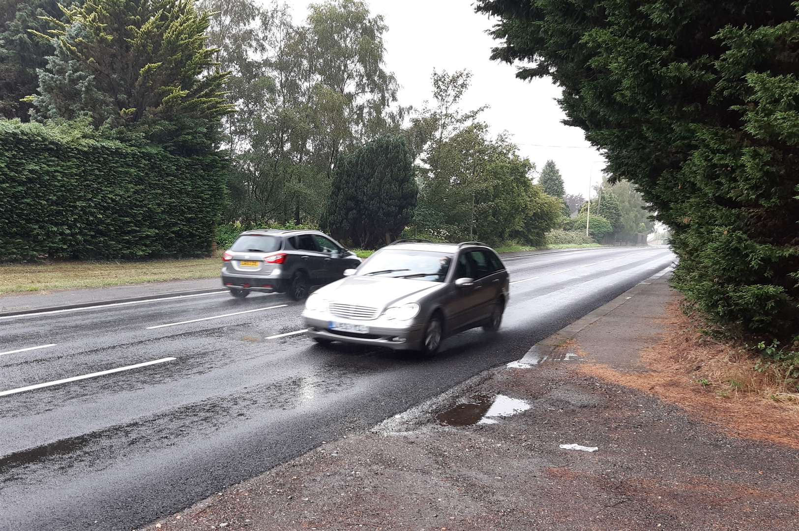 The A252 from Charing to Chilham is getting improved