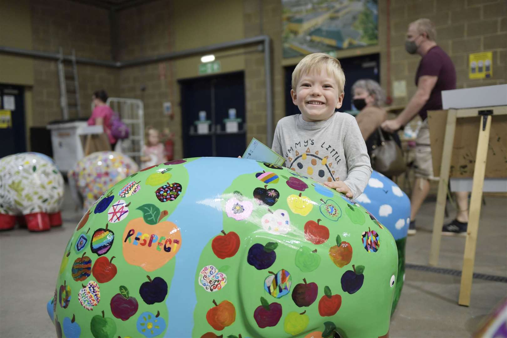 Three-year-old James Mason-Butcher