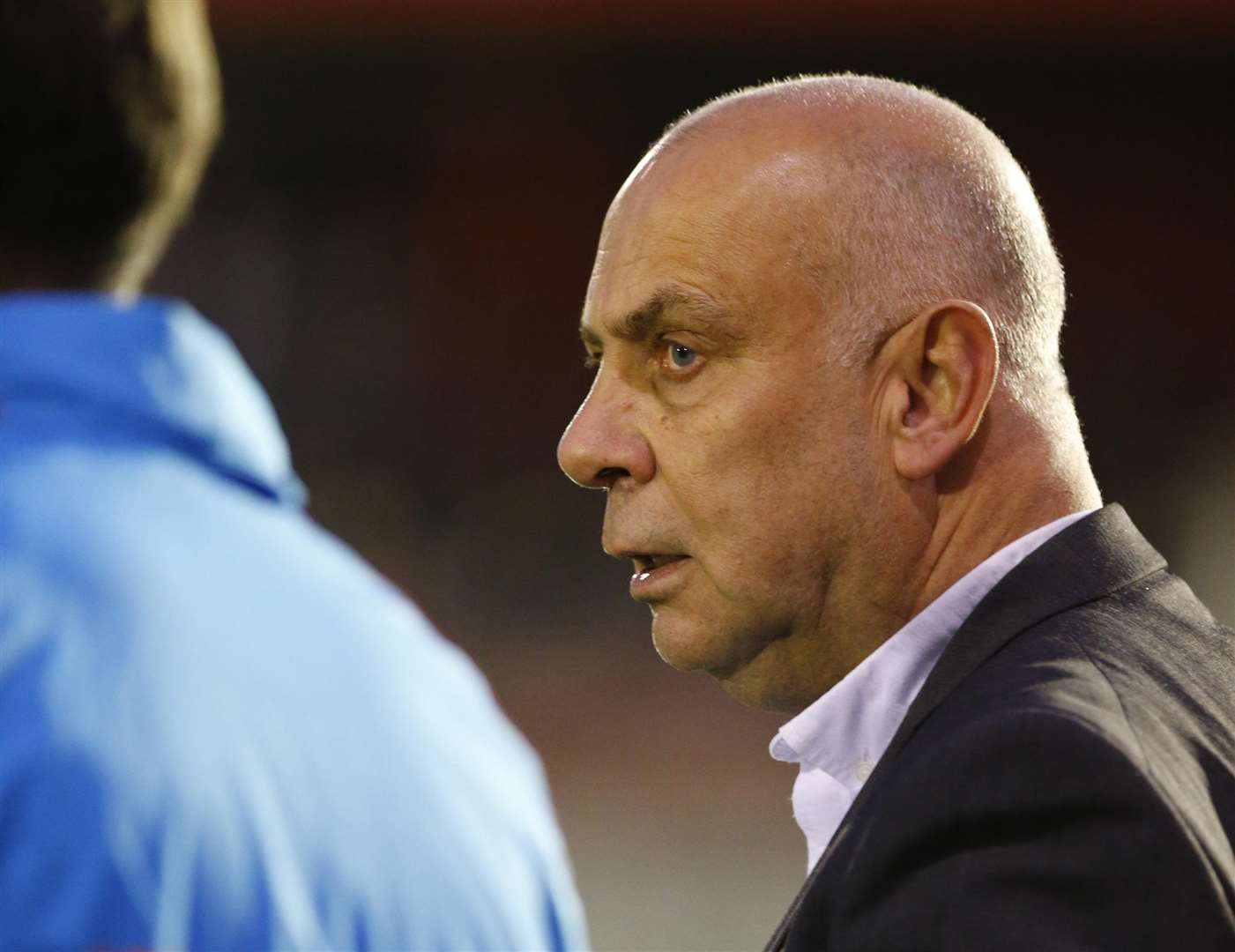 Ebbsfleet manager Garry Hill Picture: Andy Jones