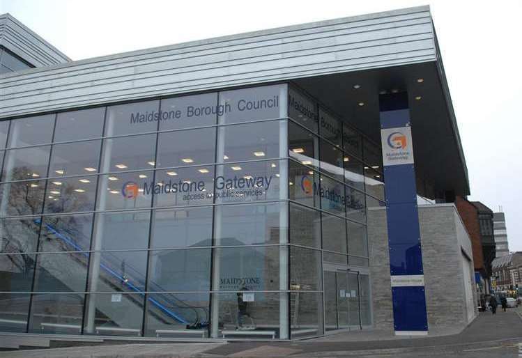 Maidstone Borough Council's offices in King Street