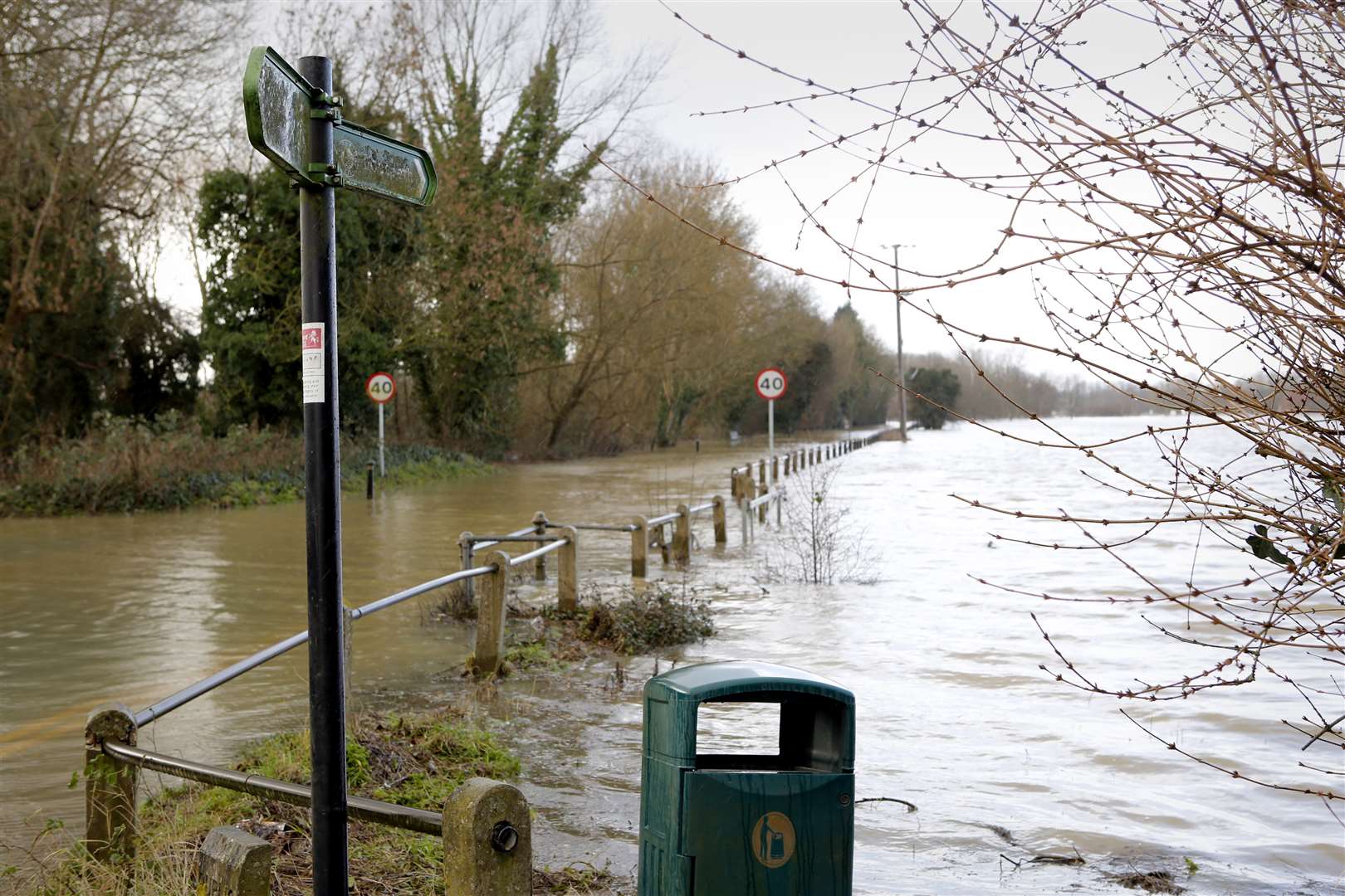 Flooding at Yalding