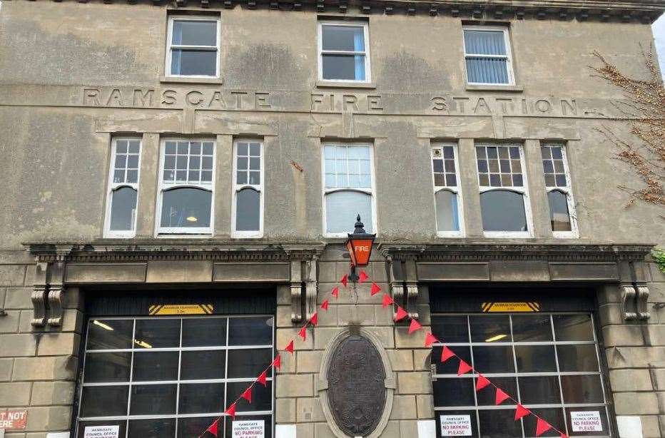 Thanet District Council has approved a planning application for the former fire station. Picture: Ramsgate Town Council