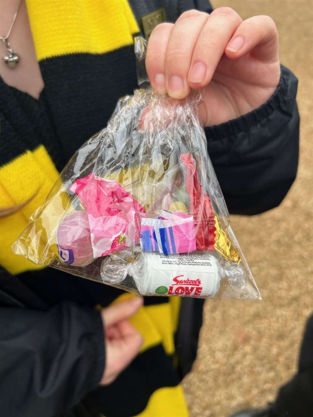 Sweets sent by the Duke of Sussex, who is a global ambassador for the charity, to children supported by Scotty’s Little Soldiers (Sam Hall/PA)