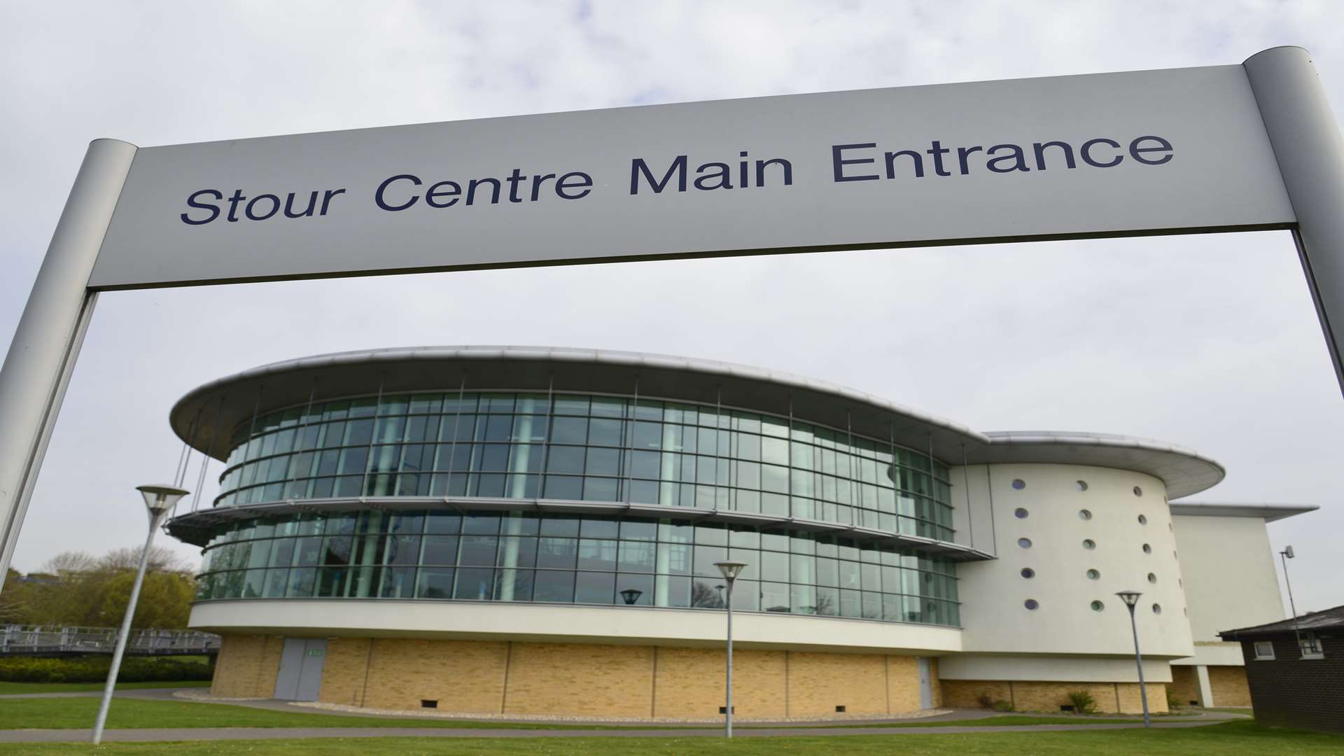 The Stour Centre in Ashford was evacuated on Thursday