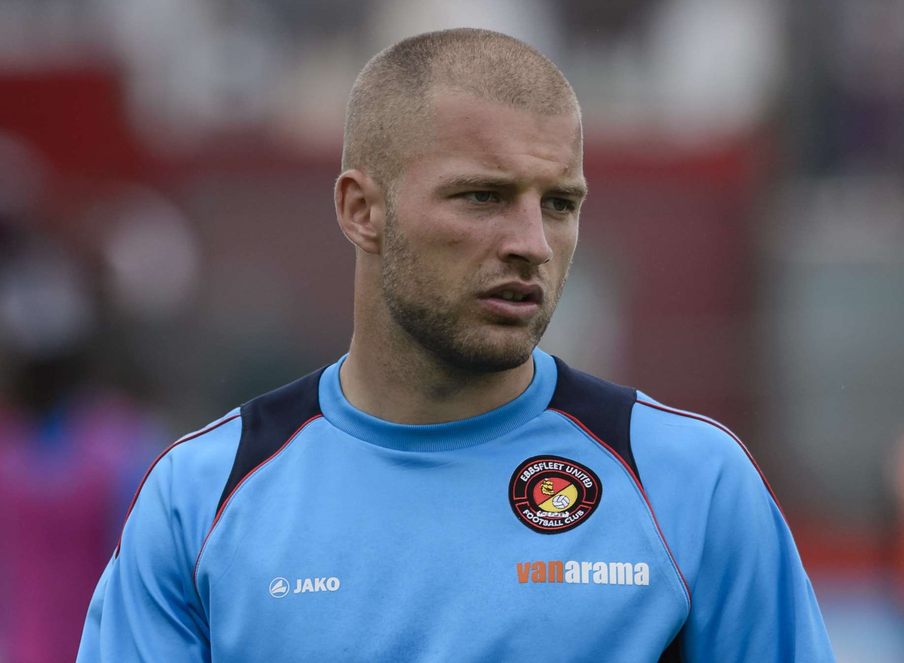 Ebbsfleet midfielder Luke Coulson Picture: Andy Payton