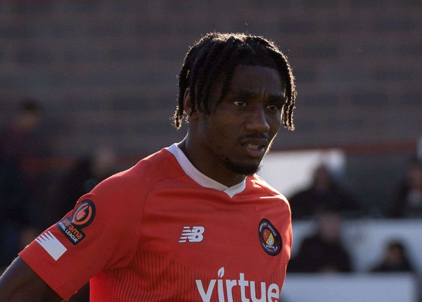 Darren McQueen scored twice in the second half for Ebbsfleet Picture: Adam Mitten