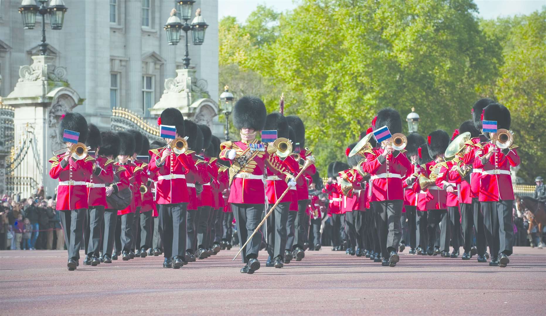 The Baton's time in London will coincide with Platinum Jubilee celebrations. Picture: MOD