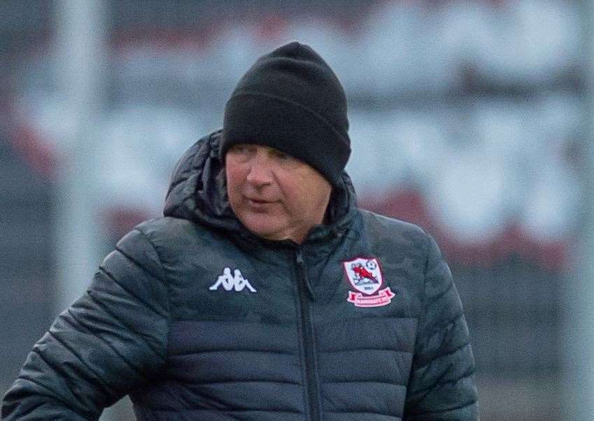 New Herne Bay boss Steve Lovell was at Ramsgate earlier this season Picture: Ian Scammell