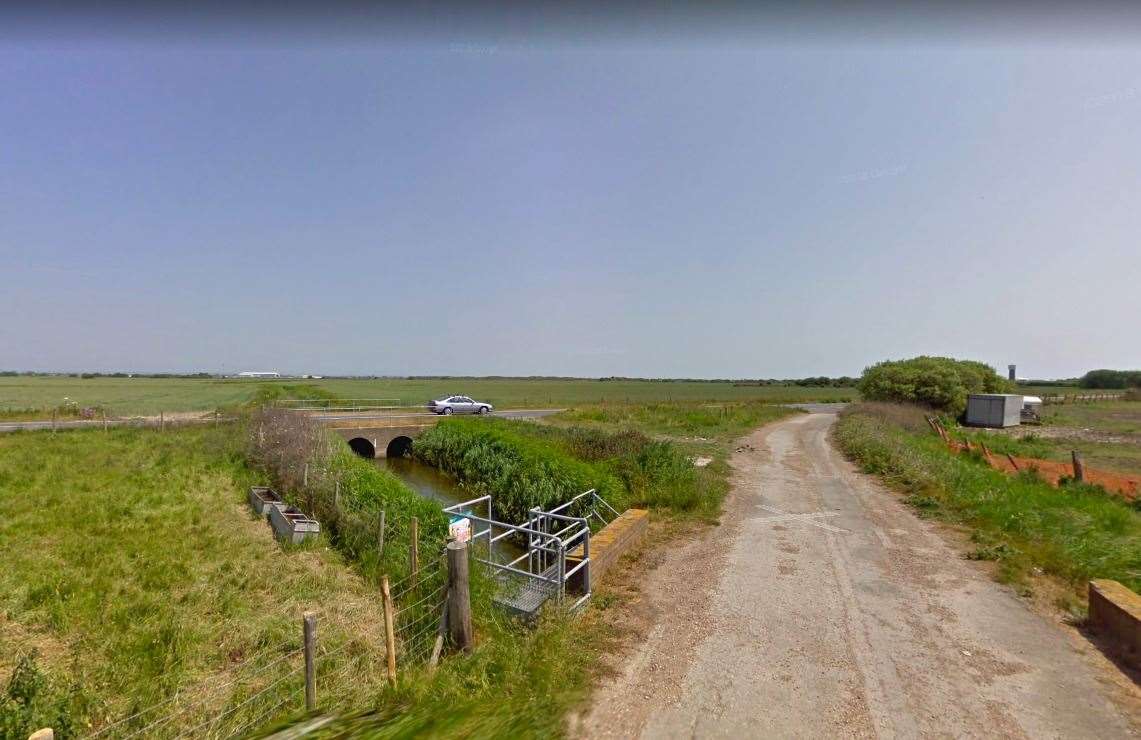 The car crashed into Dengemarsh Sewer (10656939)