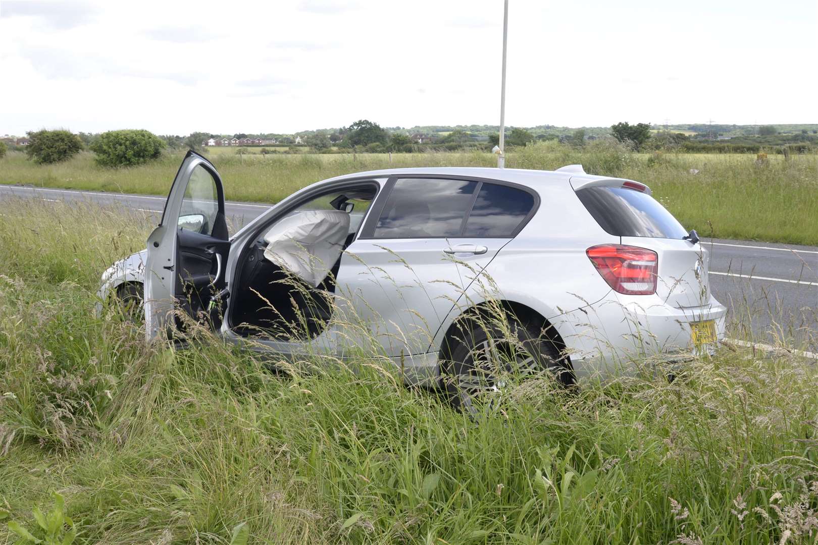 One of the BMWs involved. Picture: Chris Davey