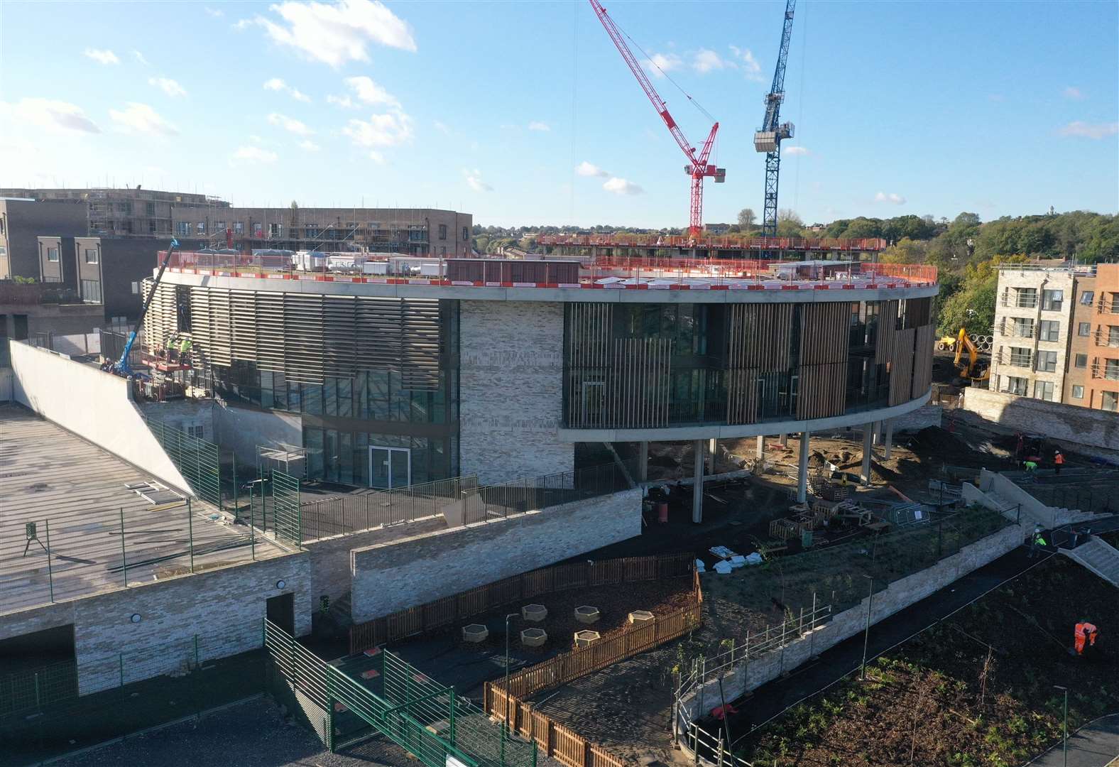 Prospective parents and pupils will be able to tour the building later this month. Photo: Woodland Academy Trust