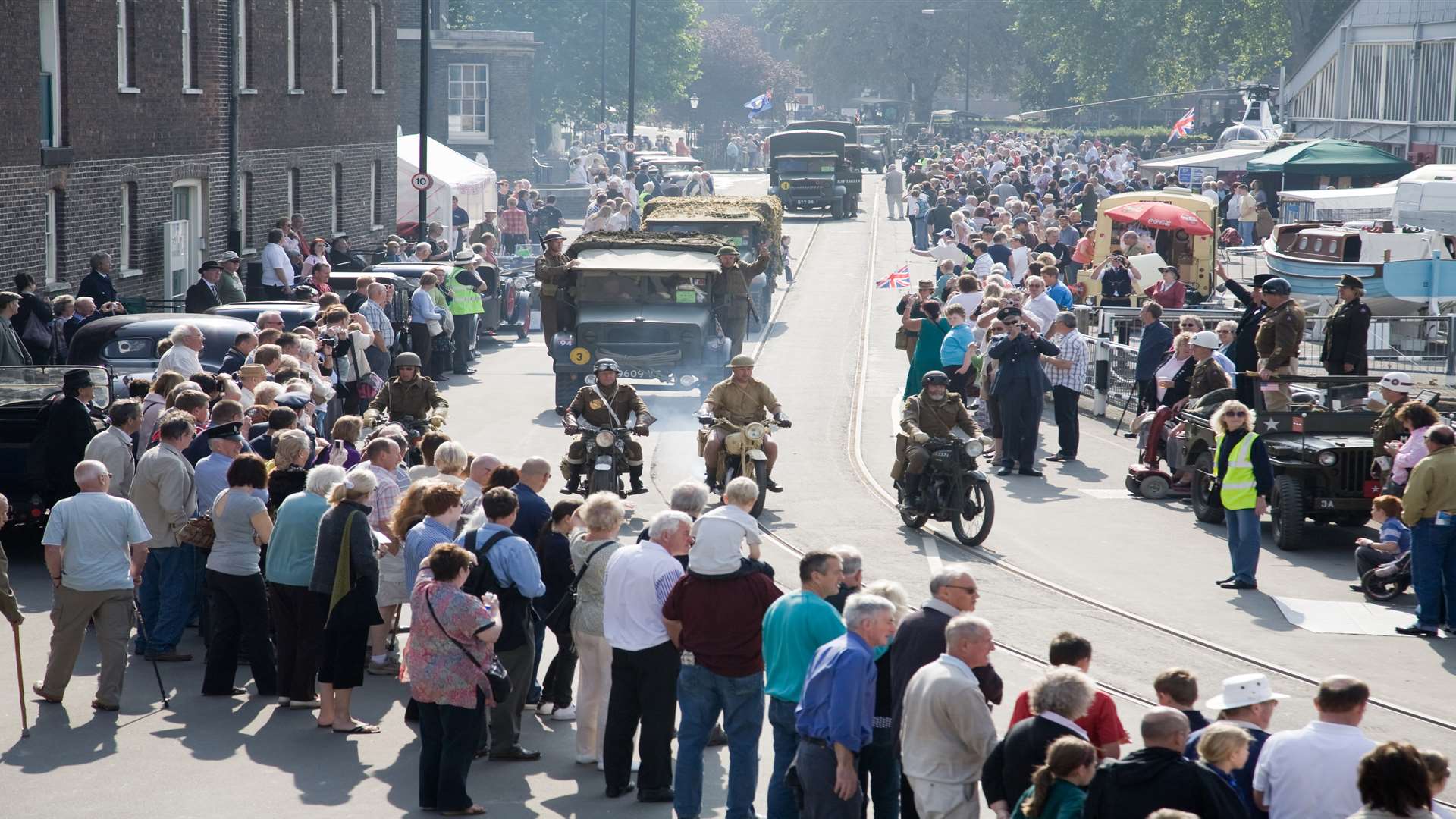 There's a Coming Home parade on both days of the event