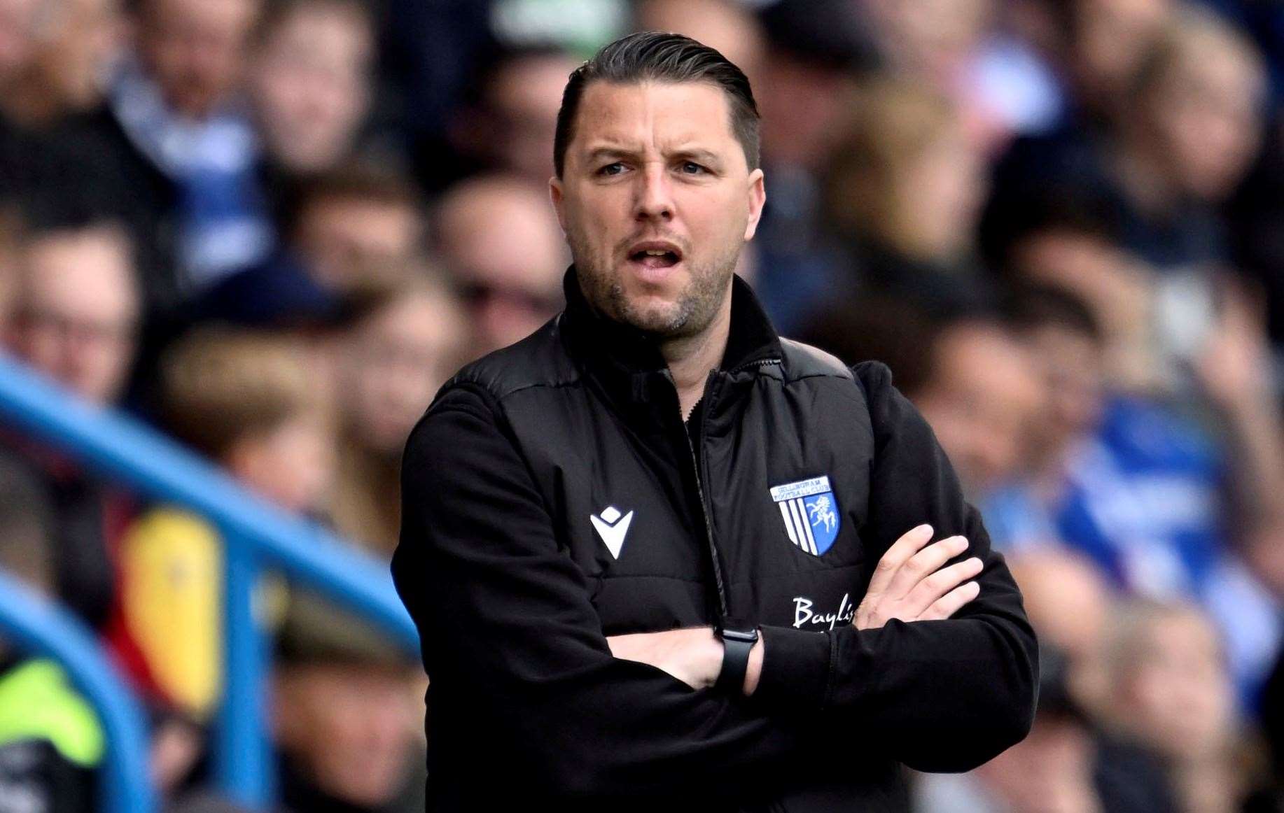 Gillingham manager Mark Bonner Picture: Barry Goodwin