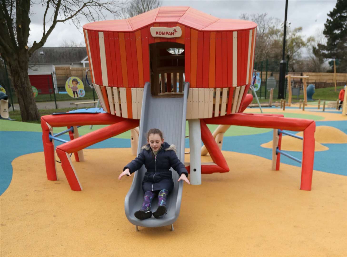 Winners from Dartford Council's colouring competition got a sneak preview of the new Buccaneer Bay in Central Park, Dartford. Picture: Andy Barnes Photography