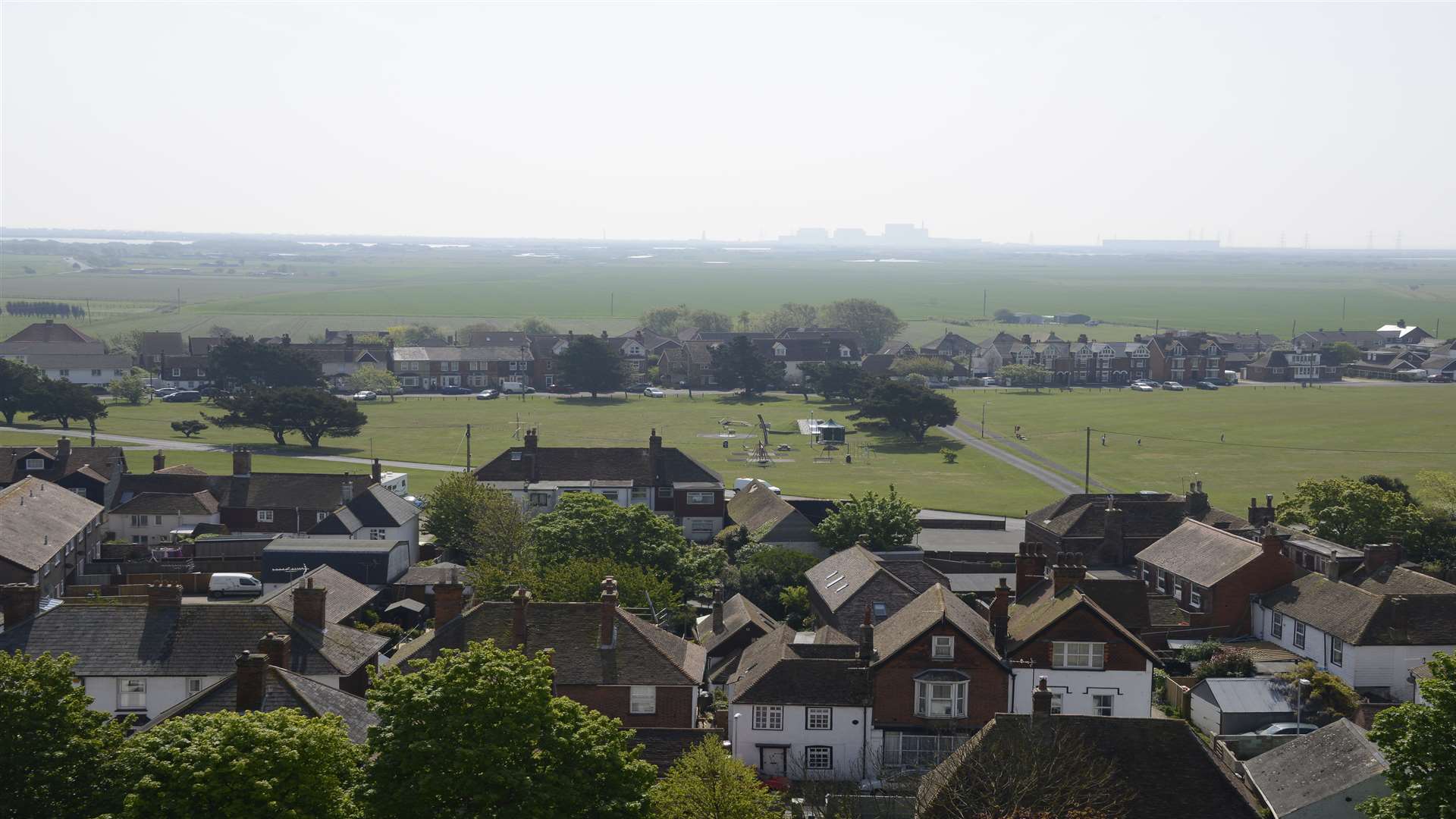 Lydd Looking out towards Dungeness power station. Picture: Paul Amos