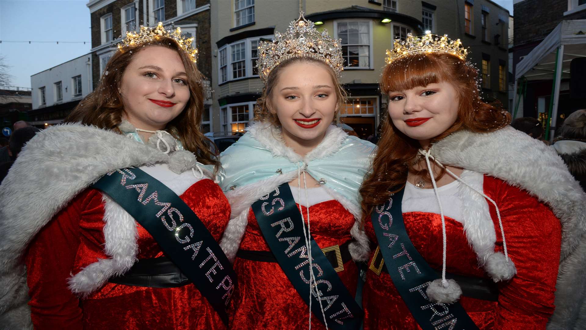 Paige Barkham, Louisa Taylor and Alisha Maskell