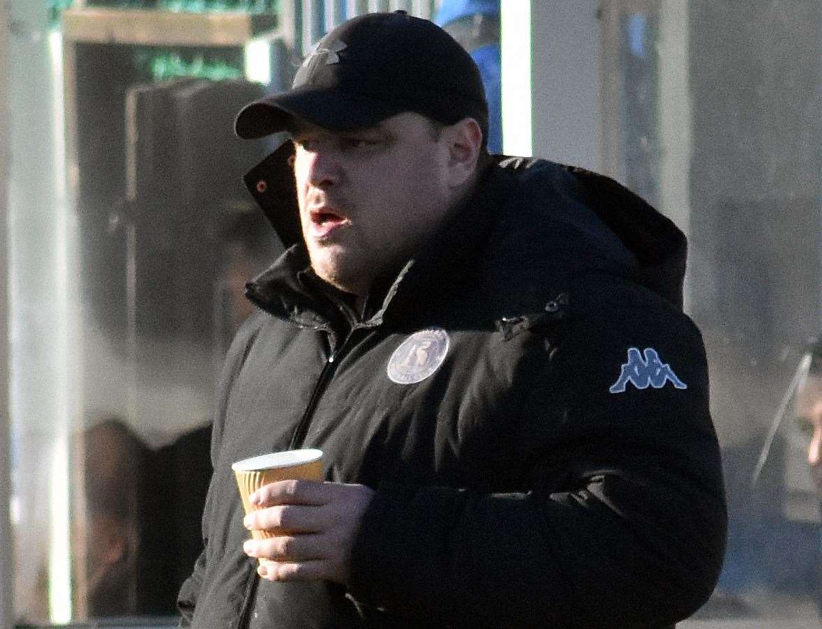 Herne Bay boss Ben Smith. Picture: Randolph File