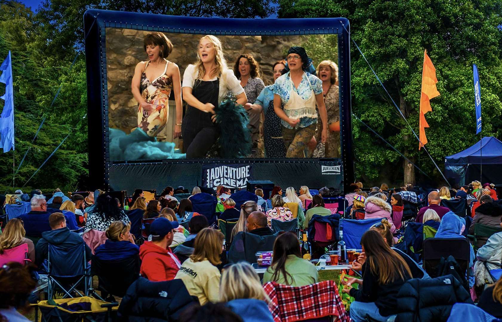 Adventure Cinema is bringing films like Mamma Mia and Grease to Gravesend as part of its UK tour. Picture: Adventure Cinema