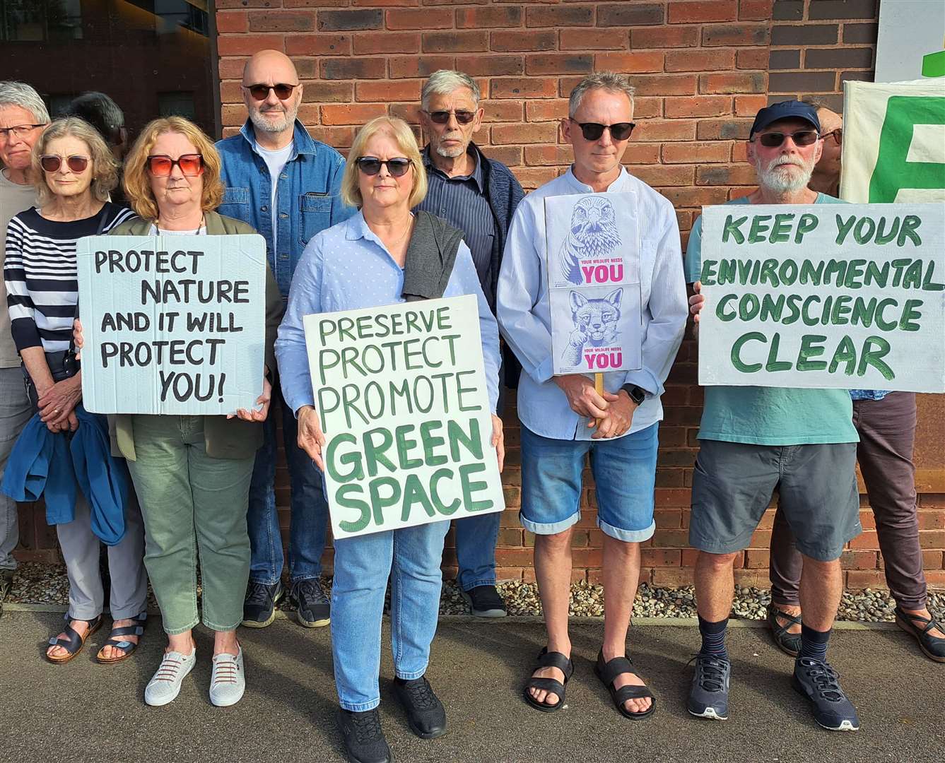 Protesters won the fight to stop homes being built on a horse field at St Edmunds Road, Great Mongeham