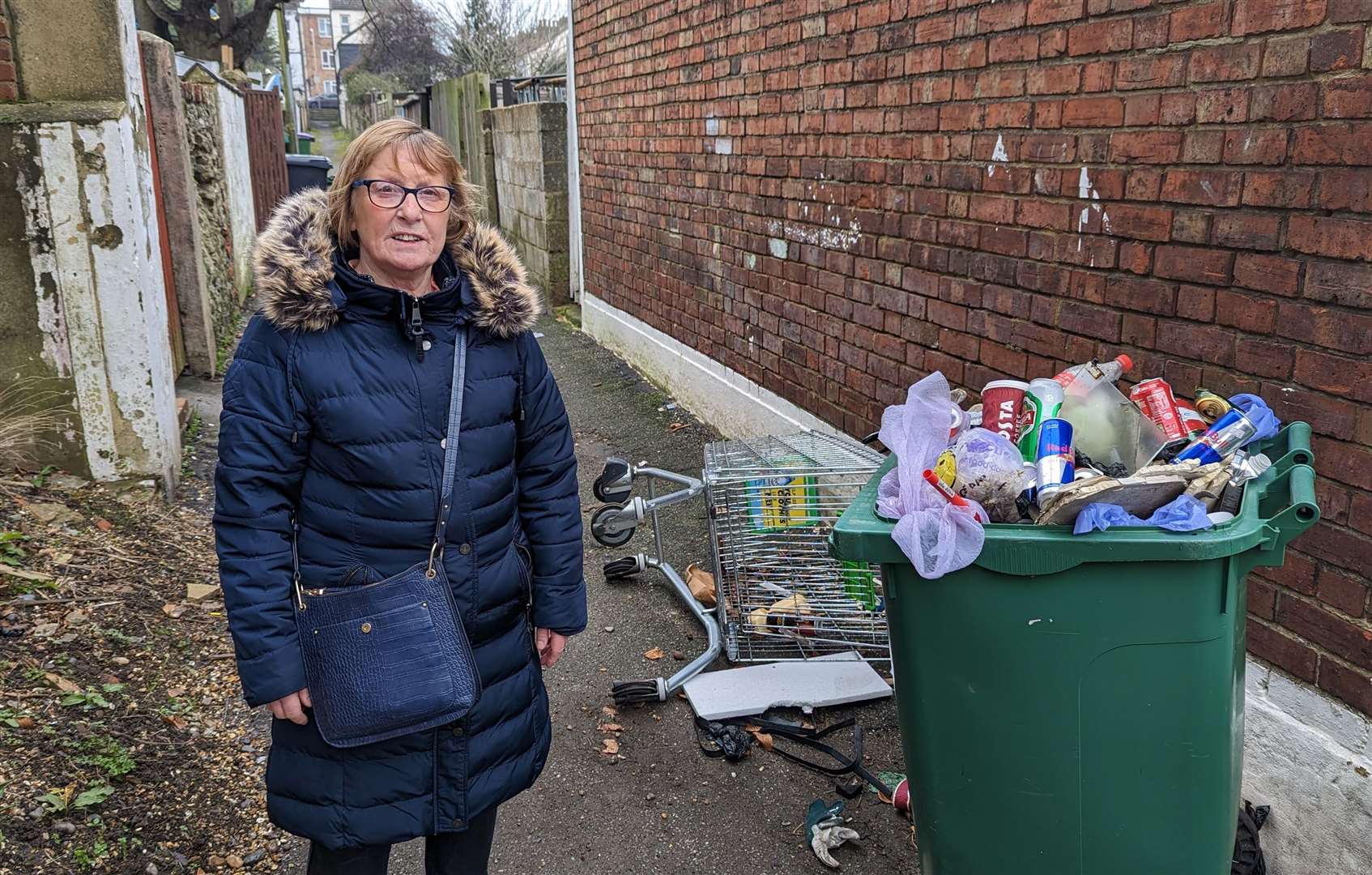 Cllr Mary Lawes represents Harbour ward on Folkestone Town Council and she believes not enough is being done to improve the local area