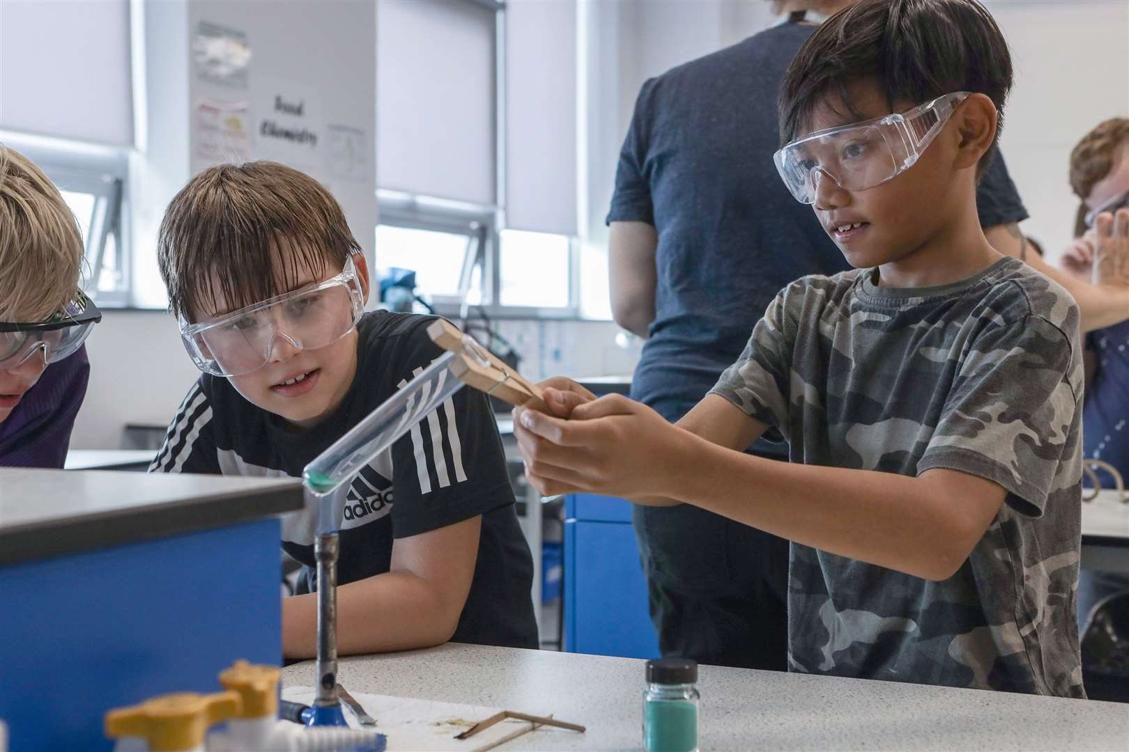 Being able to use a school bunsen burner brought back memories for many