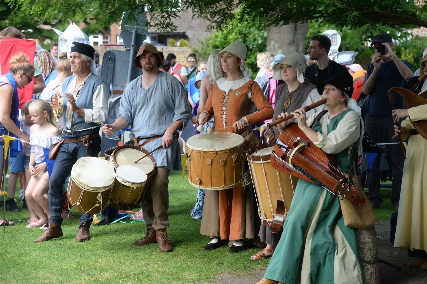 Rough Musicke play during last year's event Picture: Chris Davey