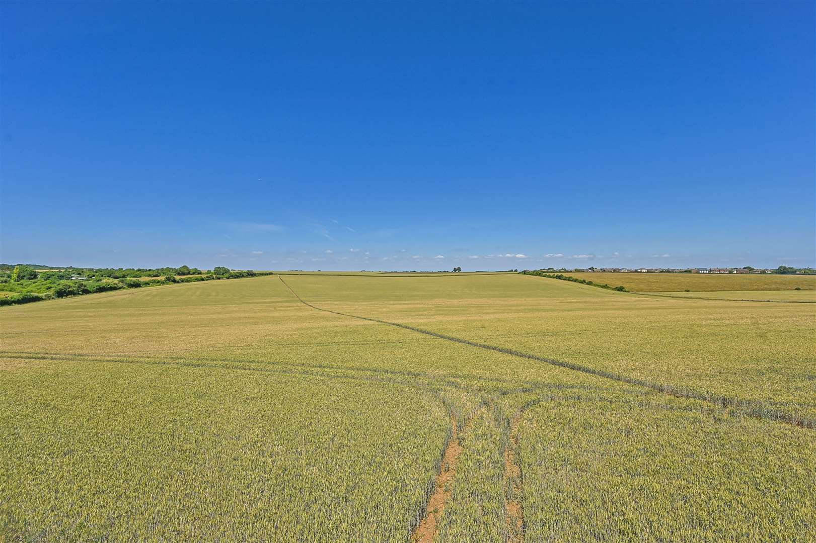 The land is located between the villages of Wilmington, Hawley and Hextable. Photo: Hobbs Parker