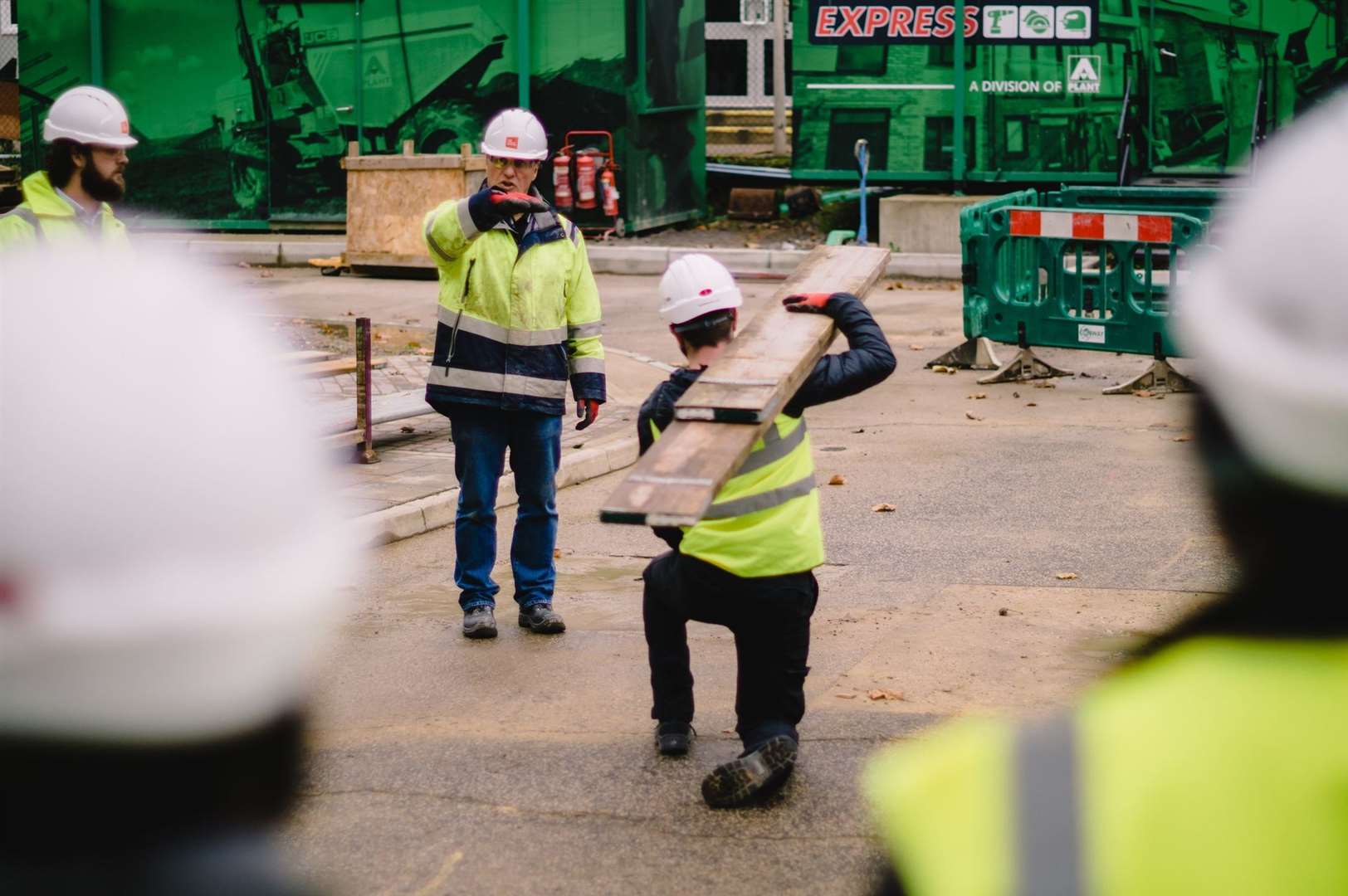 On site training at the Skills Centre