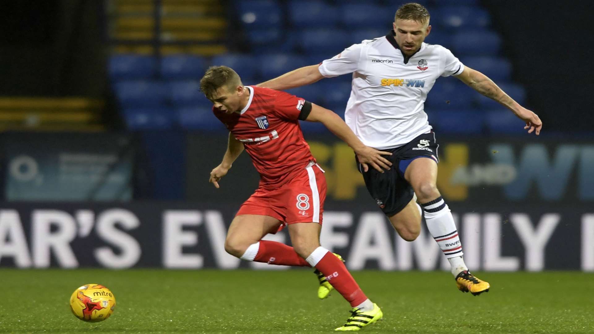 Jake Hessenthaler busy in midfield Picture: Barry Goodwin