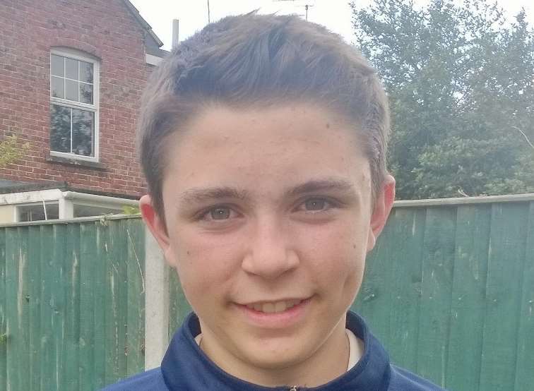 Ashford youngster Luke Stoner-Lewis