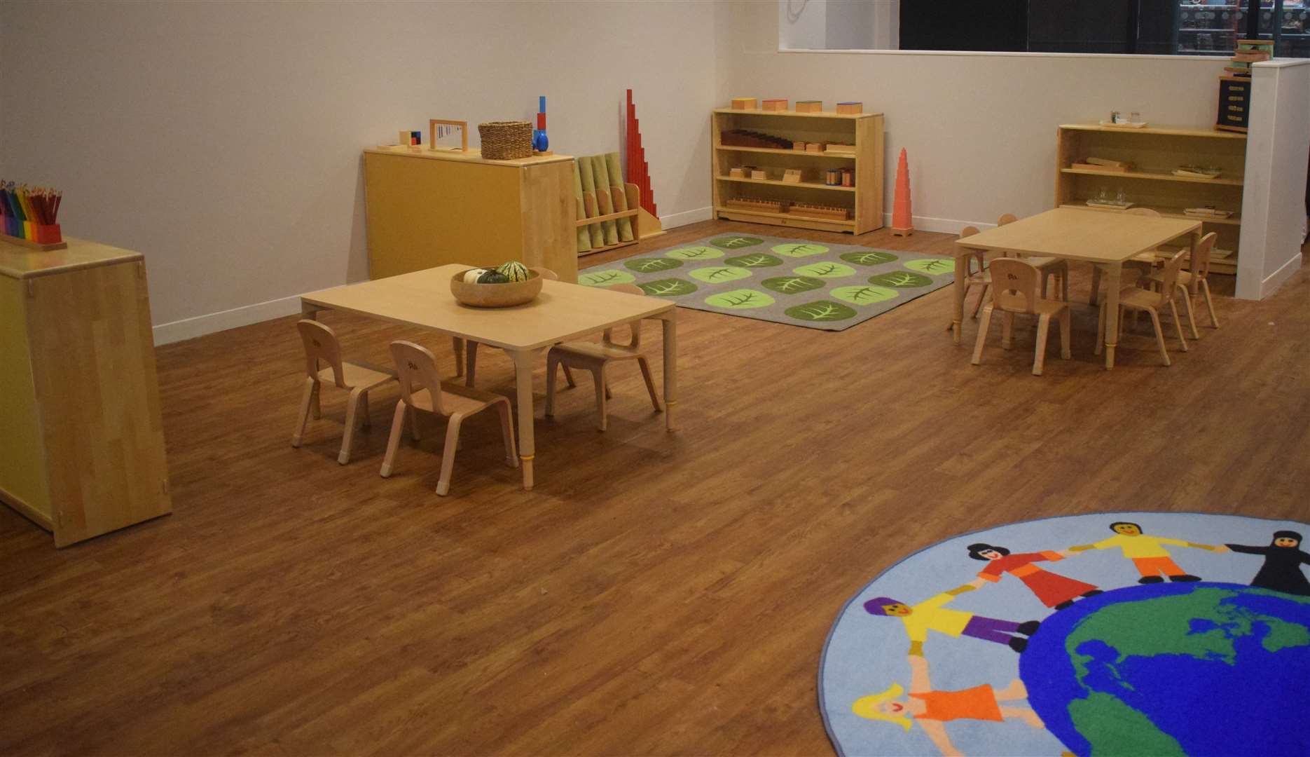 Inside The Green Cave Montessori Pre-School in 8-10 The Great Hall Arcade in Tunbridge Wells. Picture: Tracy Watkins